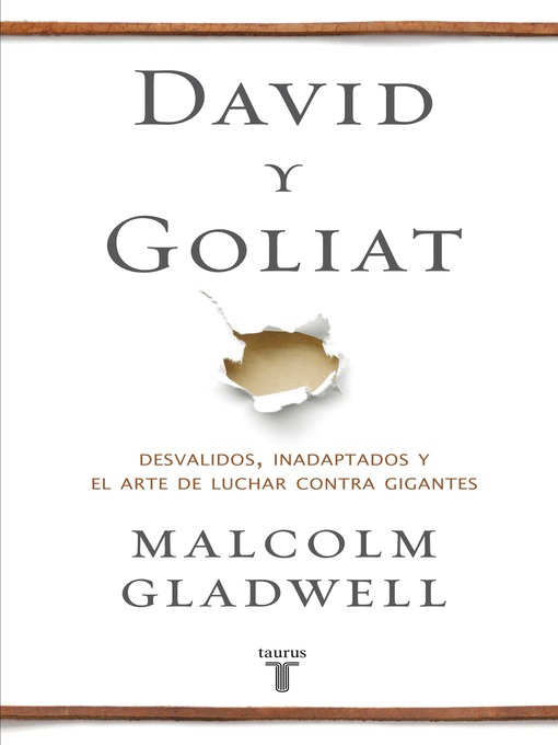 Title details for David y Goliat by Malcolm Gladwell - Wait list